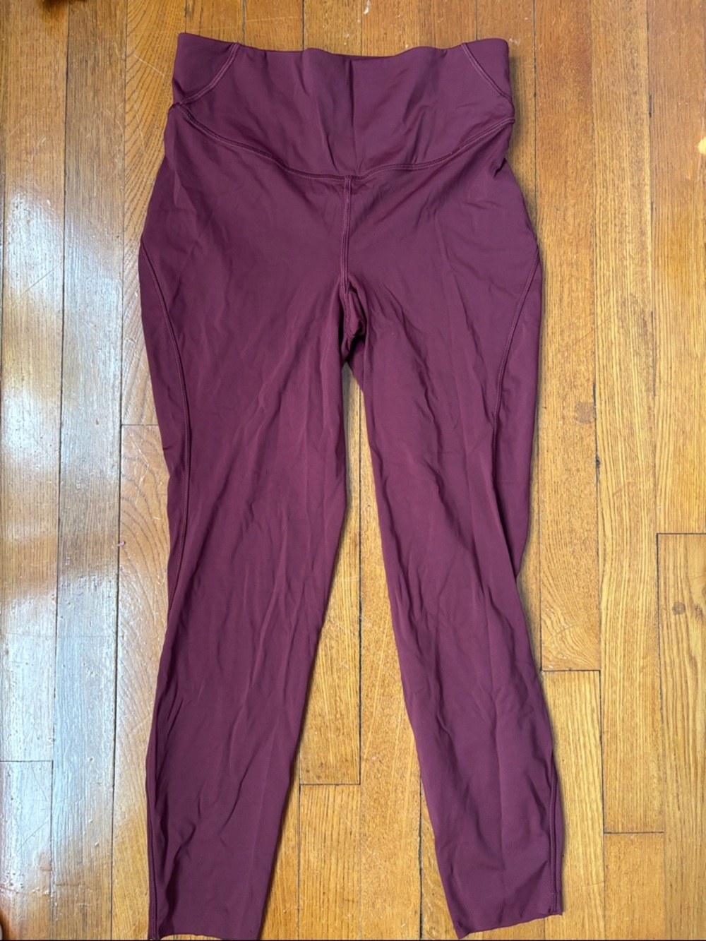 lululemon athletica Burgundy High-Rise Leggings